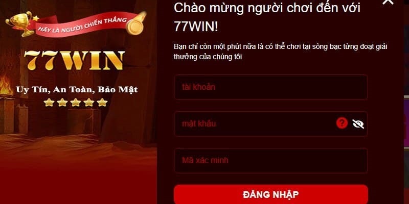 Tận dụng ứng dụng của 77win để truy cập 