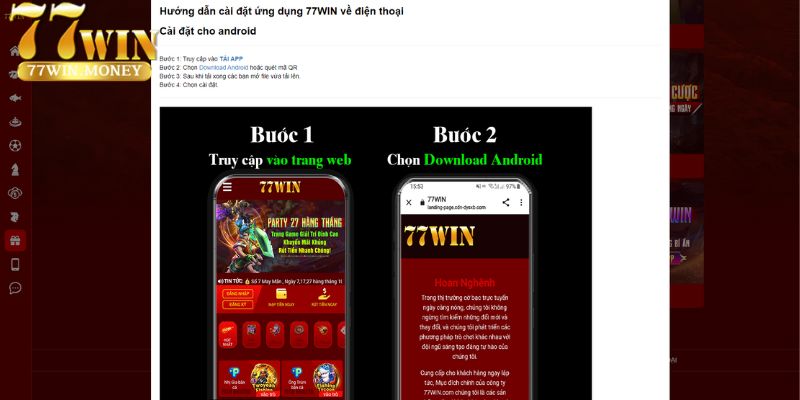 Lợi ích Tải app 77win mang lại cho người chơi